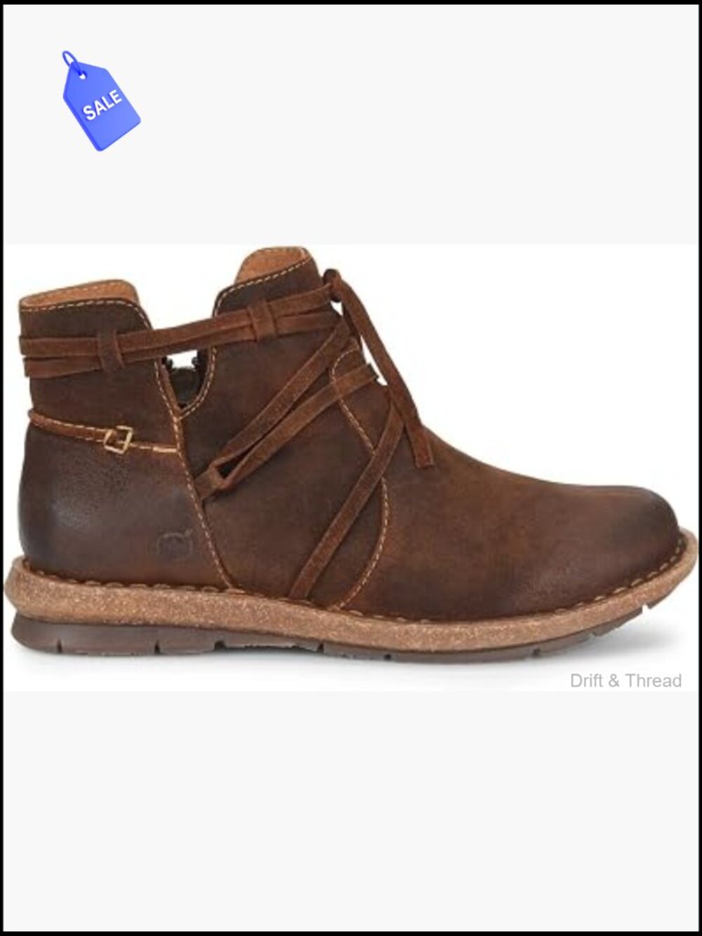 Handcrafted Leather Ankle Booties Women's Boho Artisan Cutout Zip
